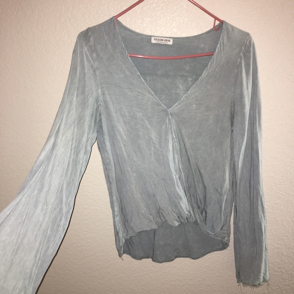 Fashion Nova surplice top